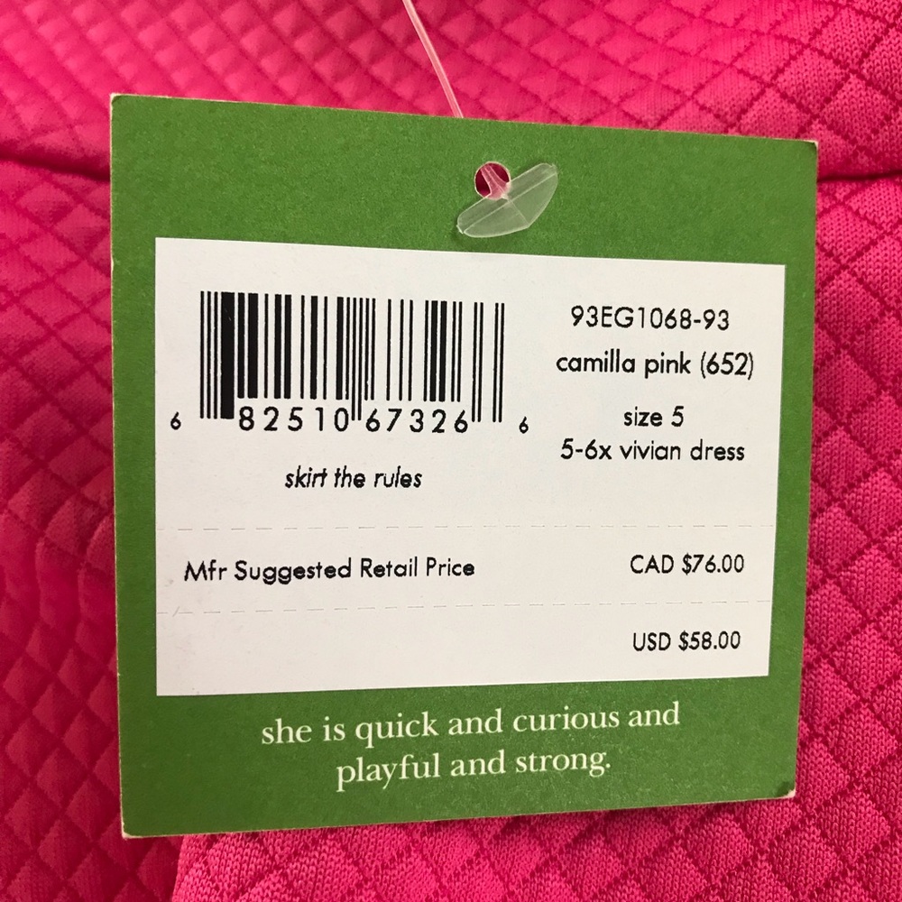 NEW Kate Spade Skirt the Rules Vivian Pink Dress - Picture 5 of 8